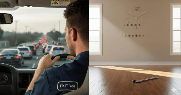 Los Técnicos Pasan Más Tiempo Conduciendo que Trabajando