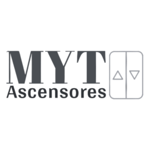 Logo de la empresa MYT Ascensores
