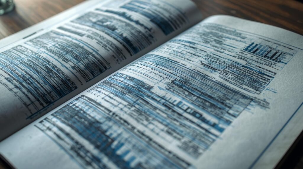 informe de trabajo en papel con datos ilegibles, simbolizando fugas de información y errores de facturación